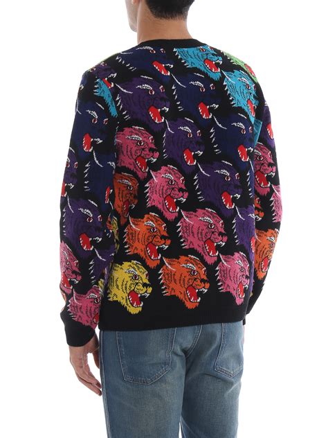 gucci rainbow panther sweater|gucci handbags.